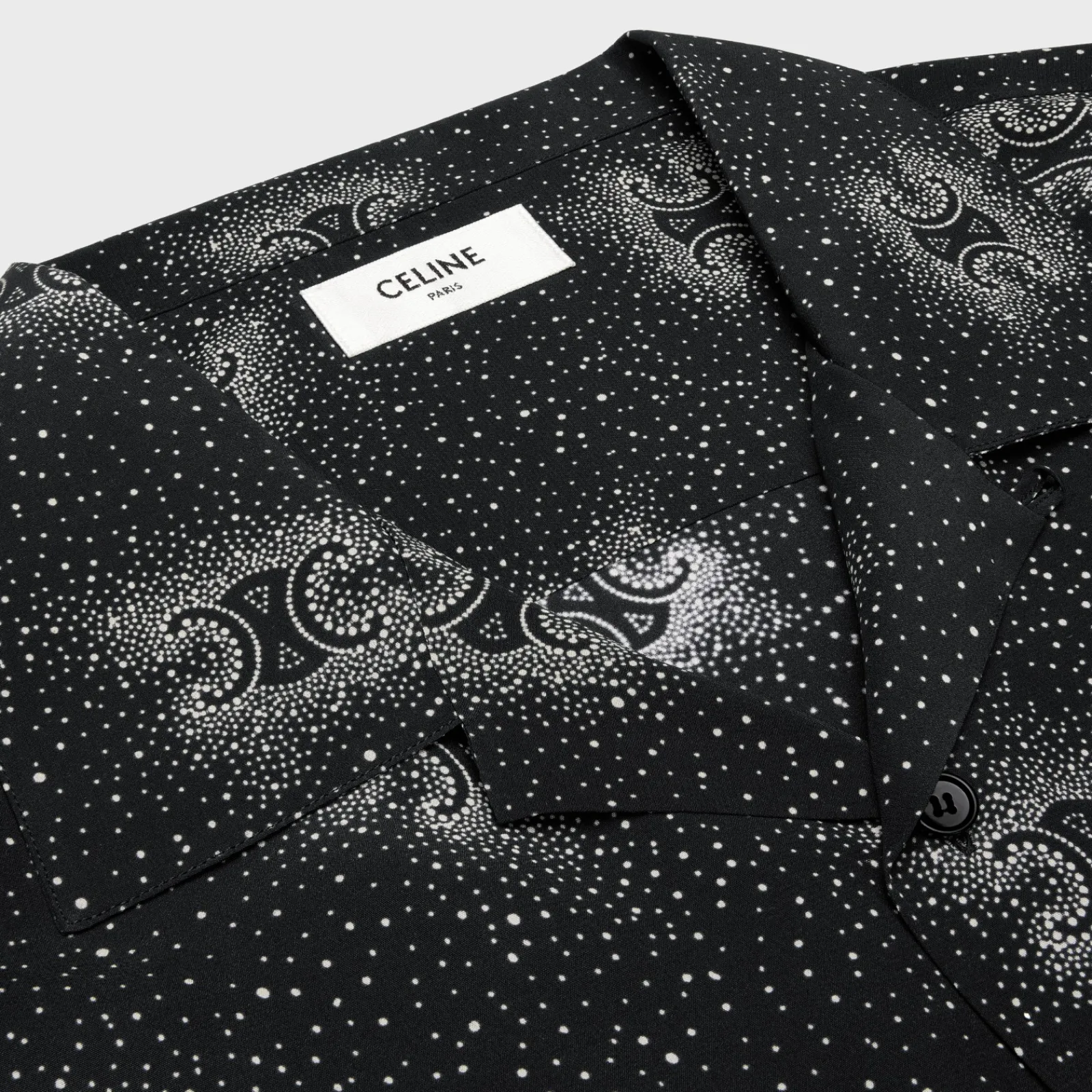 Fashion hawaiian shirt in printed crepe de chine Shirts