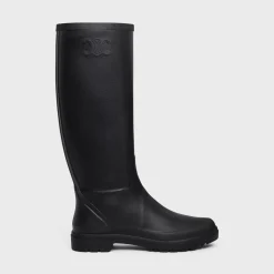 Clearance HIGH RAIN BOOTS in Natural Rubber Women Boots And Ankle Boots