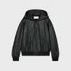 Sale HOODED JACKET IN SOFT LAMBSKIN Coats & Blousons | Leather