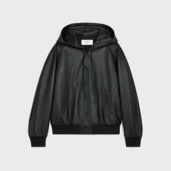 Sale HOODED JACKET IN SOFT LAMBSKIN Coats & Blousons | Leather