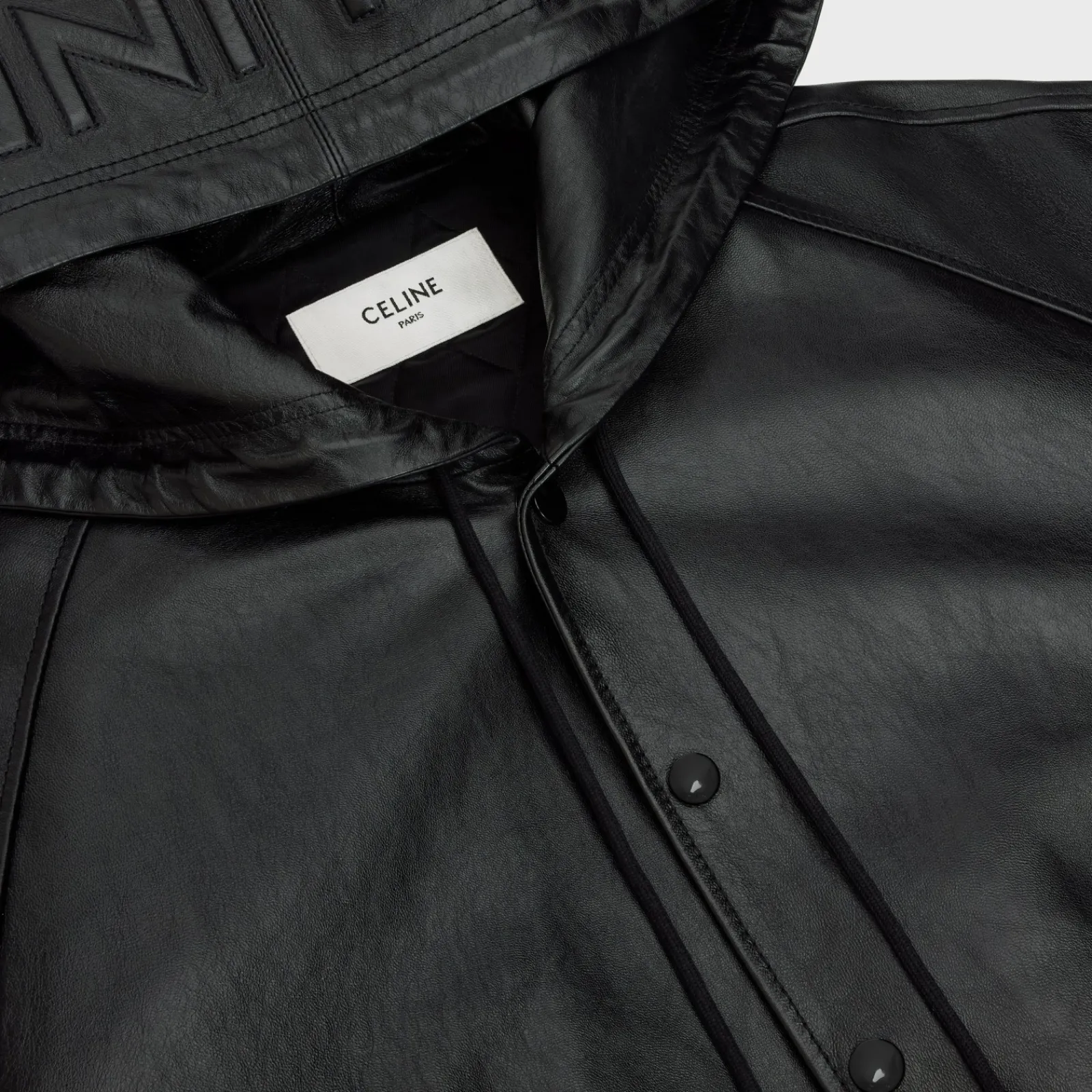 Sale HOODED JACKET IN SOFT LAMBSKIN Coats & Blousons | Leather