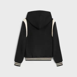 Fashion hooded teddy jacket in cashmere wool Coats & Blousons