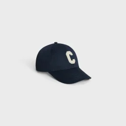 Hot initial baseball cap in cotton Hats And Soft Accessories