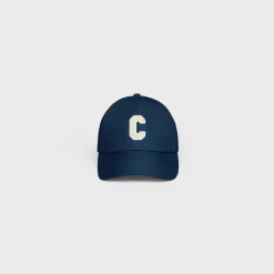 Hot INITIAL BASEBALL CAP IN COTTON Women Bucket Hats And Caps