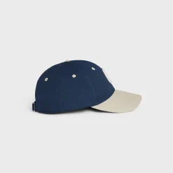 New initial baseball cap in cotton Hats And Soft Accessories