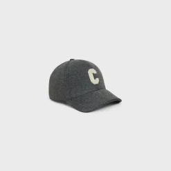 Best Initial cap in vintage black denim Hats And Soft Accessories