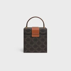 Outlet JEWELRY BOX IN TRIOMPHE CANVAS AND CALFSKIN Travel