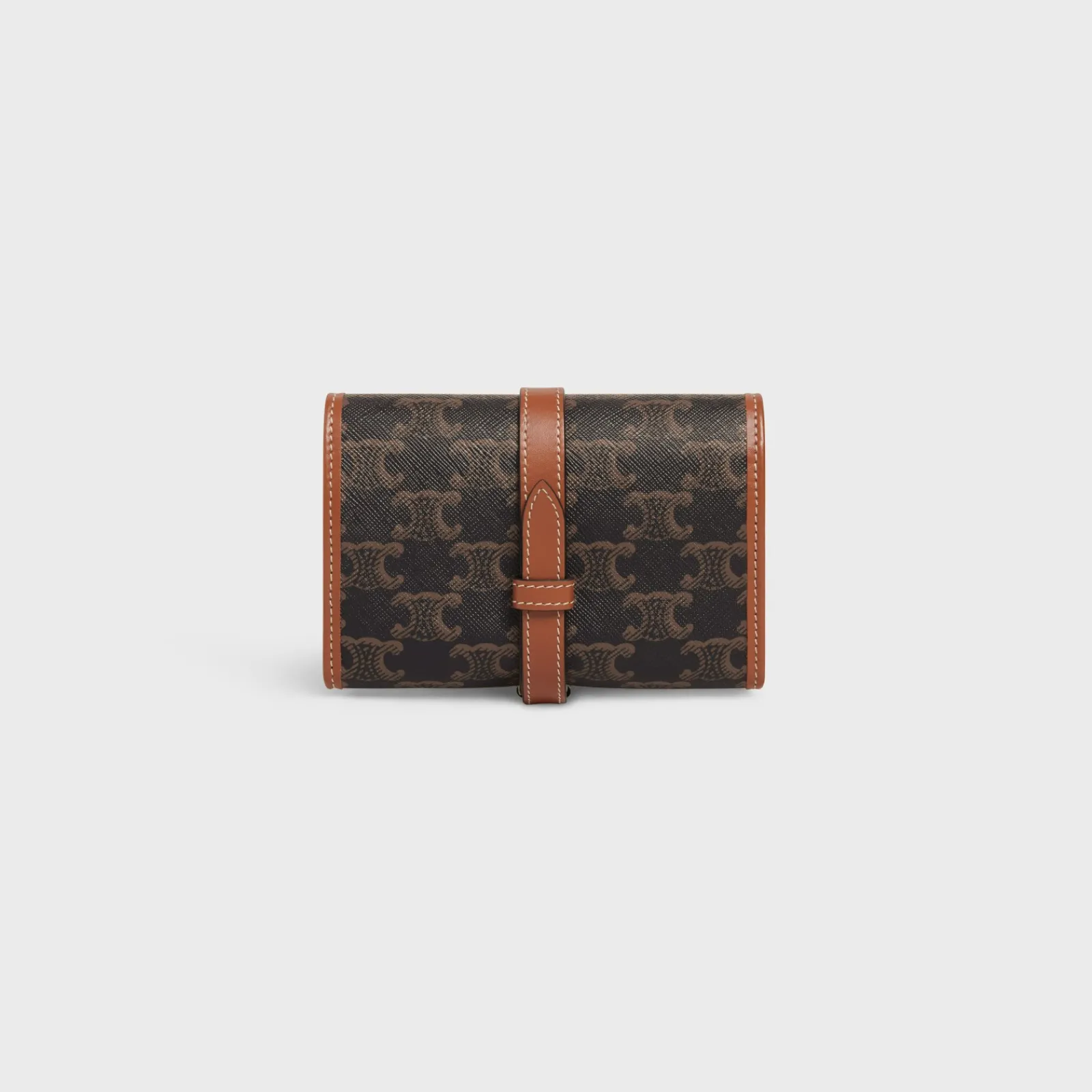 Online JEWELRY POUCH IN TRIOMPHE CANVAS AND CALFSKIN Travel Sprays