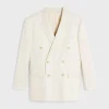 Fashion Jude jacket in lightweight striped wool Women Jackets