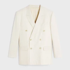 Fashion Jude jacket in lightweight striped wool Women Jackets