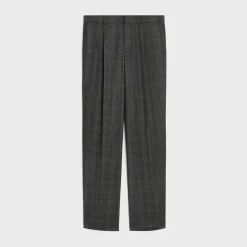 New jude pants in prince of wales flannel Women Pants And Shorts