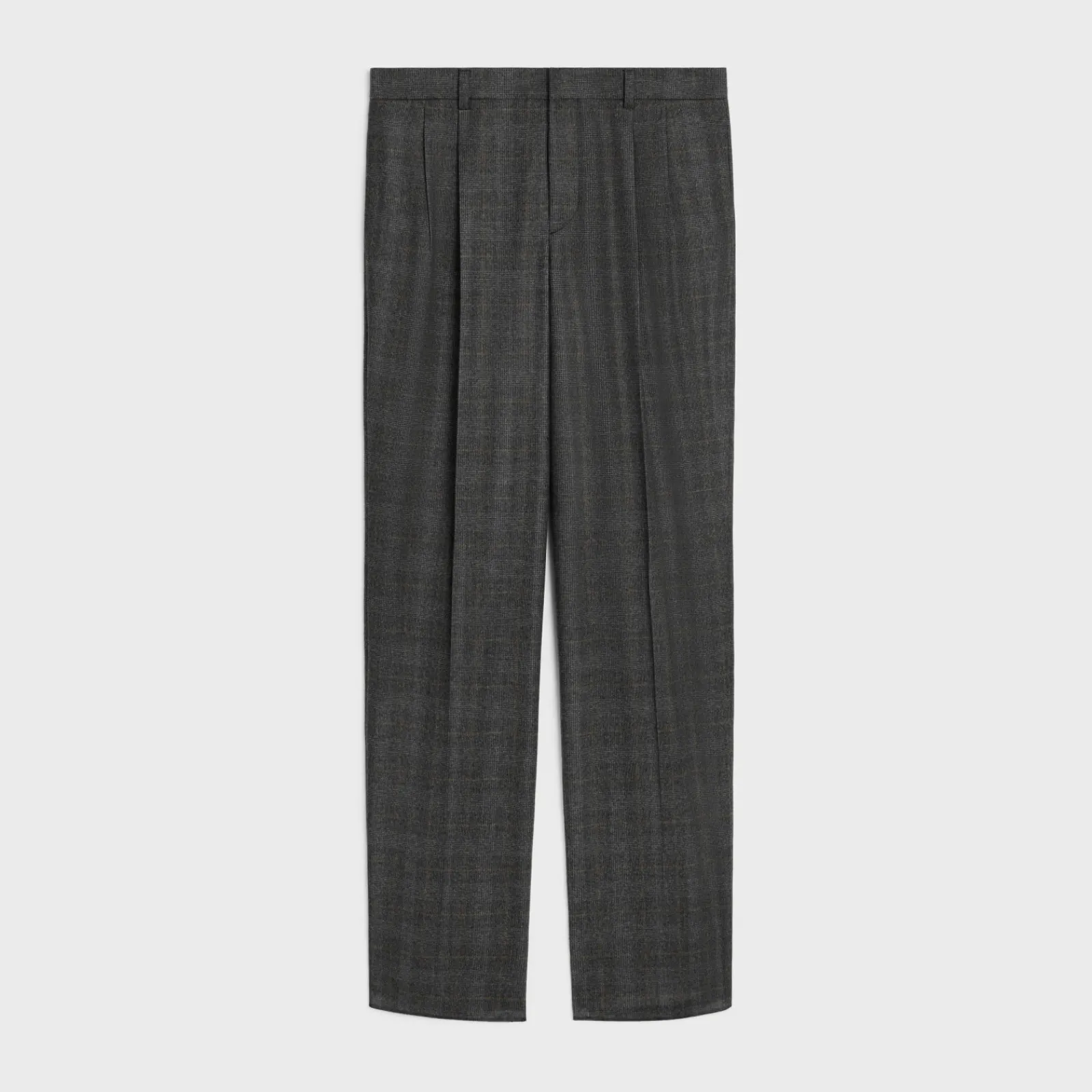 New jude pants in prince of wales flannel Women Pants And Shorts