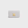 Clearance KEY CASE TRIOMPHE in Shiny calfskin Women Triomphe | Categories·Pouches And Tech Accessories