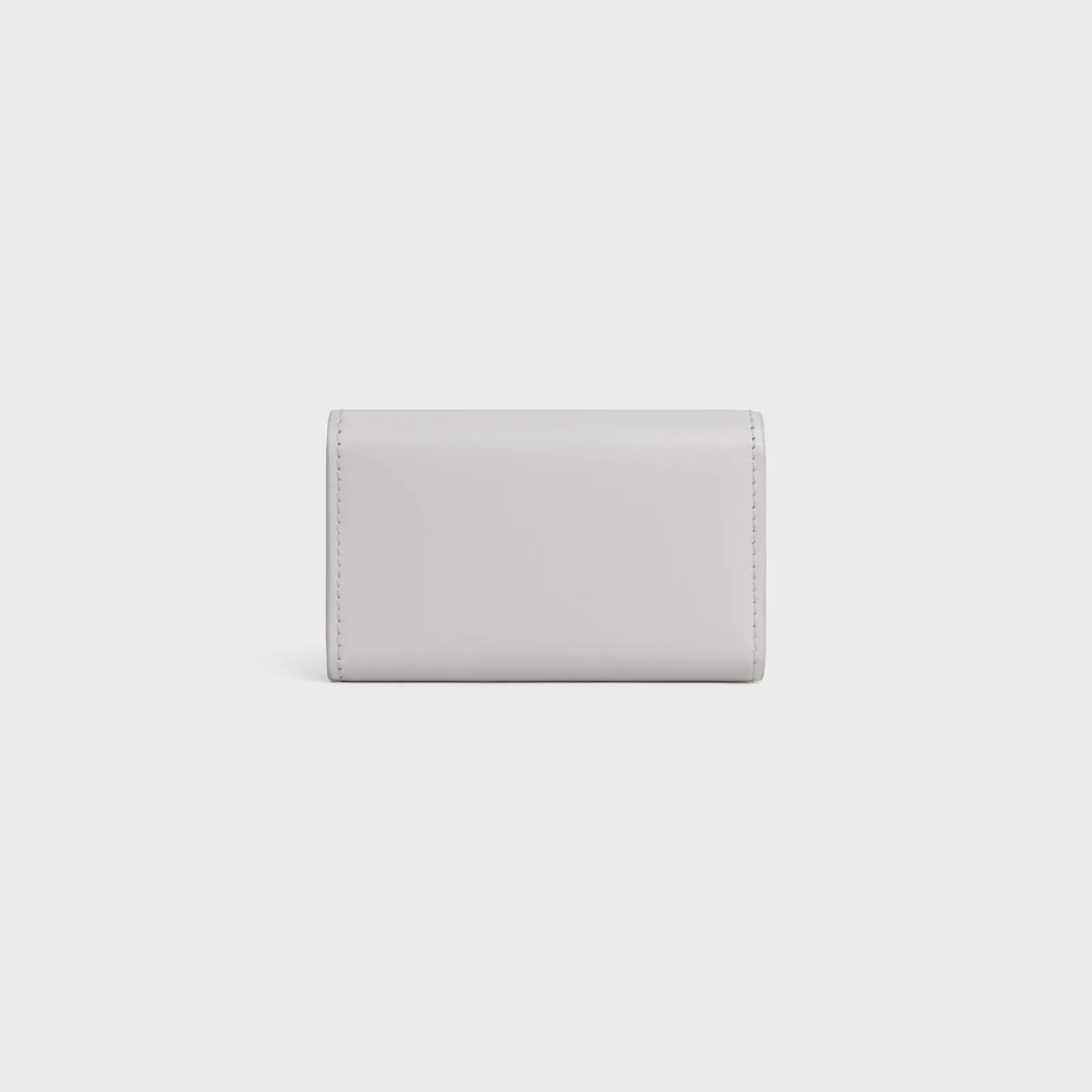 Clearance KEY CASE TRIOMPHE in Shiny calfskin Women Triomphe | Categories·Pouches And Tech Accessories