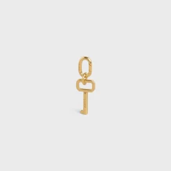Online KEY CHARM in Brass Women Categories·Straps And Accessories