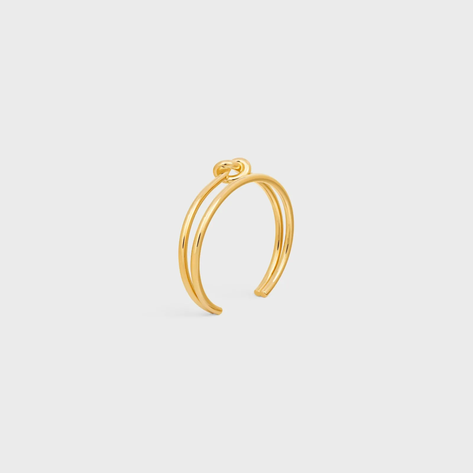 Best Knot Double Cuff in Brass with Finish Women Knot | Categories·Bracelets