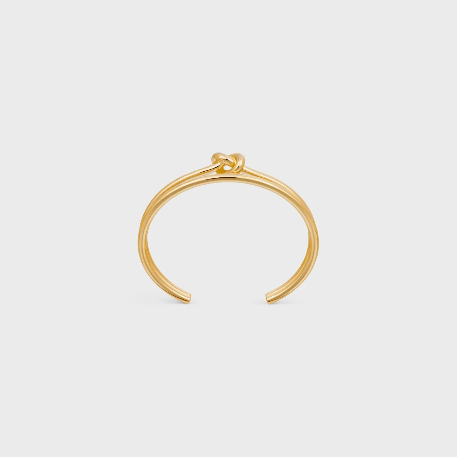 Best Knot Double Cuff in Brass with Finish Women Knot | Categories·Bracelets