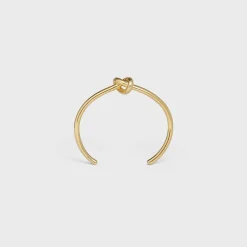 Outlet Knot Extra-Thin Bracelet in Brass with finish Women Knot | Categories·Bracelets