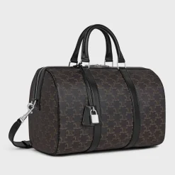 Online LARGE BOSTON in Triomphe Canvas & calfskin Triomphe Canvas | Categories·Business And Travel Bags