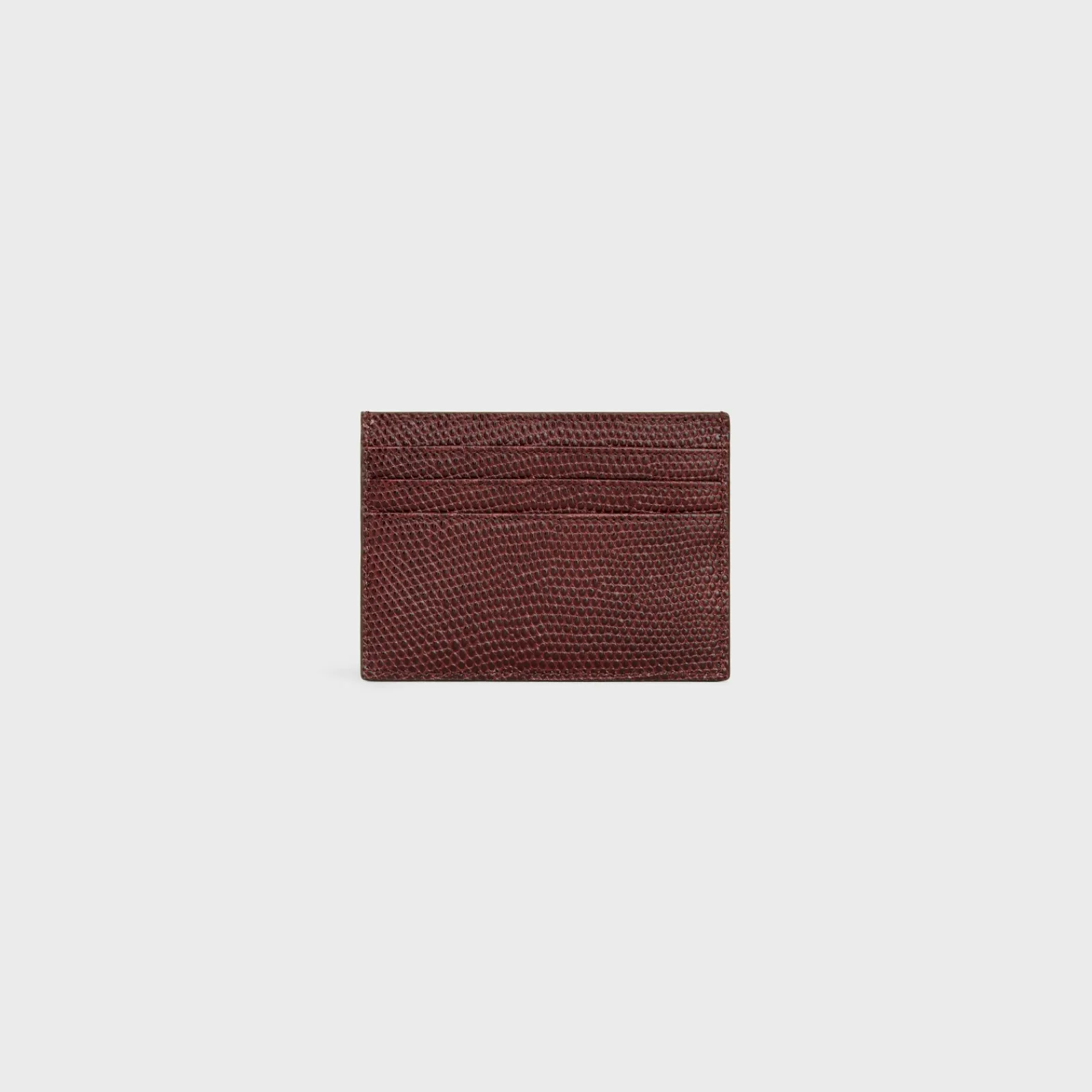Online LARGE CARD HOLDER in LIZARD EMBOSSED CALFSKIN Essentials | Categories·Oin And Card Holders