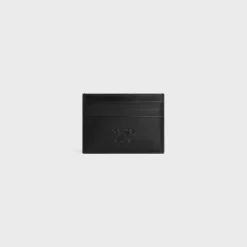 Outlet LARGE CARD HOLDER in Satinated calfskin with triomphe embossed Categories·Oin And Card Holders