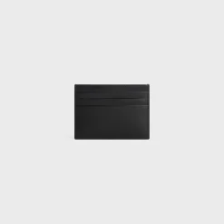 Outlet LARGE CARD HOLDER in Satinated calfskin with triomphe embossed Categories·Oin And Card Holders