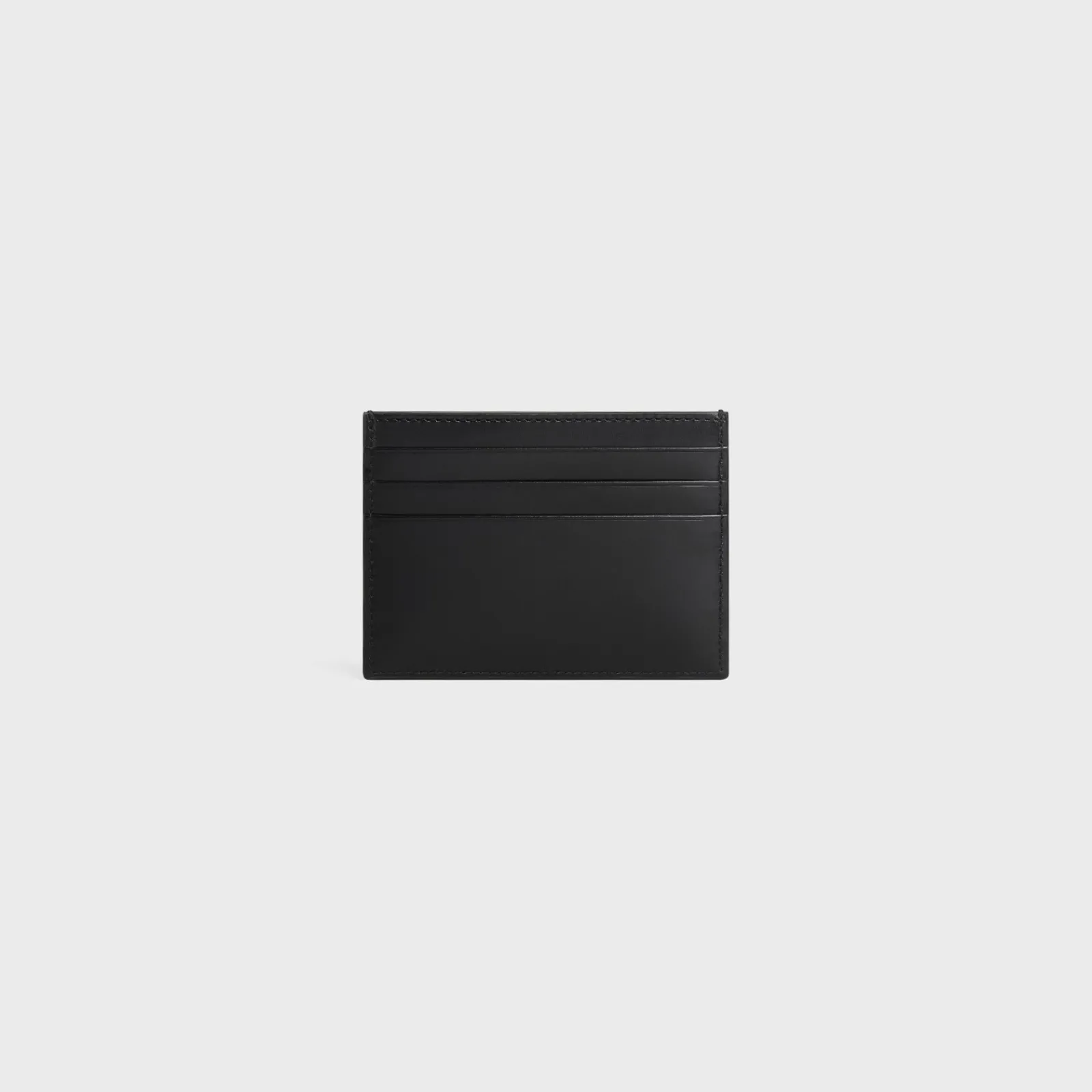 Outlet LARGE CARD HOLDER in Satinated calfskin with triomphe embossed Categories·Oin And Card Holders