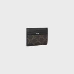 Fashion LARGE CARD HOLDER in TRIOMPHE CANVAS AND CALFSKIN Triomphe Canvas | Essentials
