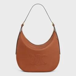 Fashion LARGE HELOÏSE CUIR TRIOMPHE BAG in supple calfskin Women More Lines·Cuir Triomphe | Categories·Cross-Body Bags