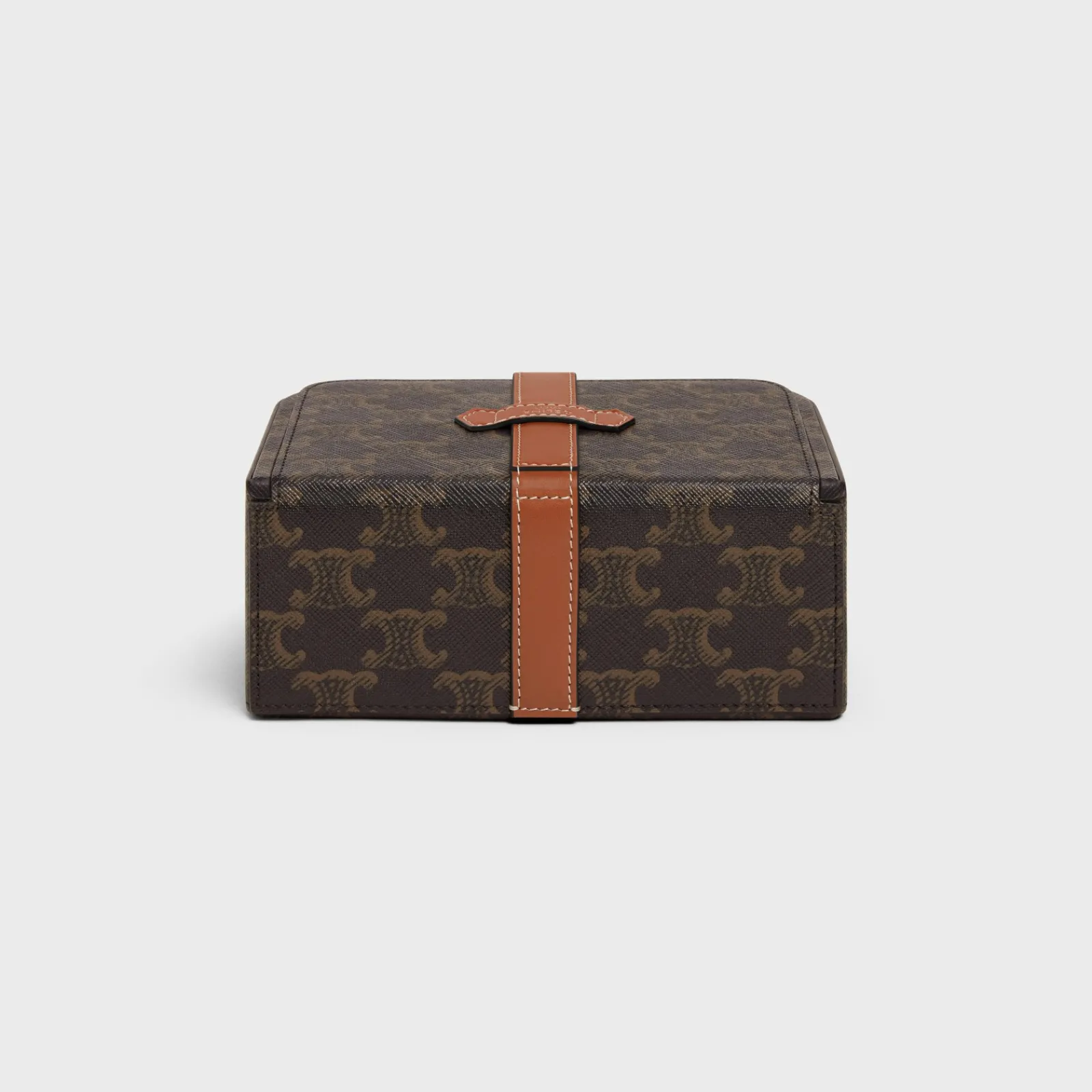 Discount Large Jewels Case in Triomphe Canvas and Calfskin Beauty Accessories | Travel
