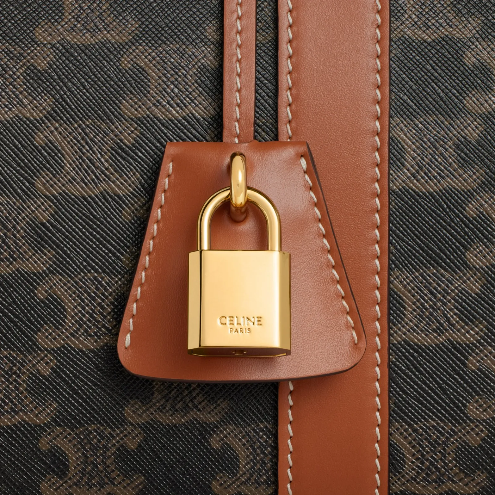 Hot Large Travel Bag in Triomphe Canvas and calfskin Women Triomphe Canvas | Categories·Cross-Body Bags