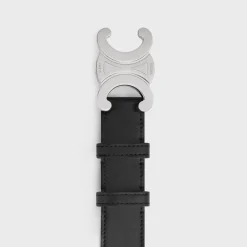 Fashion Large triomphe belt in VINTAGE CALFSKIN Belts