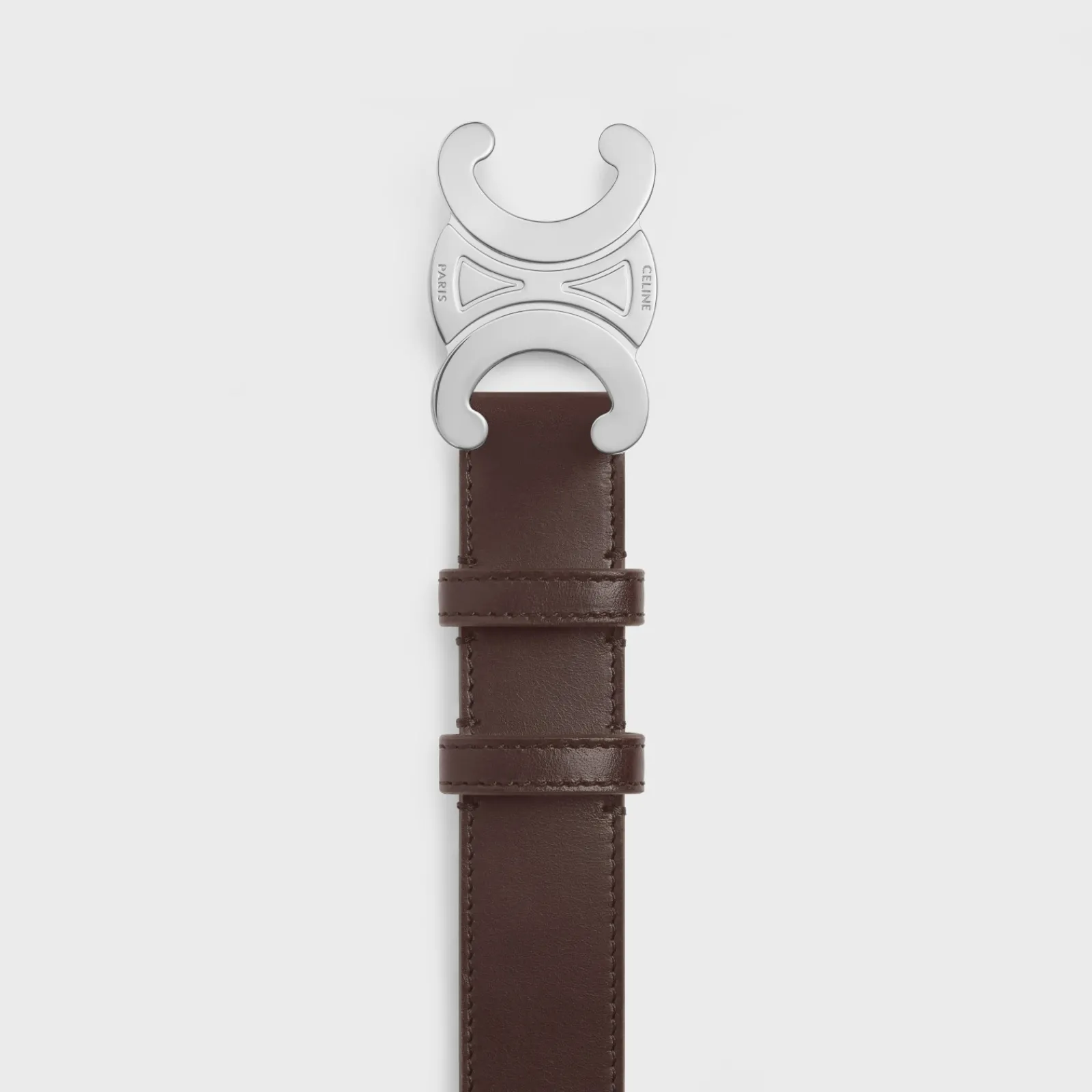 Clearance Large triomphe belt in VINTAGE CALFSKIN Belts