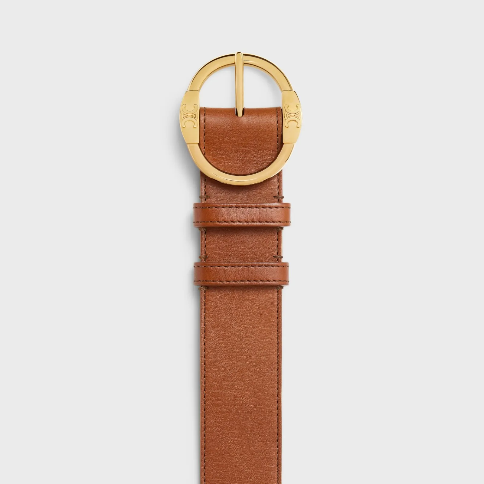 Fashion LARGE TWIN TRIOMPHE BELT in VINTAGE CALFSKIN Women Other Lines