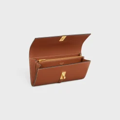 Outlet LARGE WALLET 16 in Shiny Calfskin Women 16 | Categories·Wallets