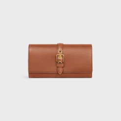Outlet LARGE WALLET CONTI in SUPPLE CALFSKIN Women Categories·Wallets