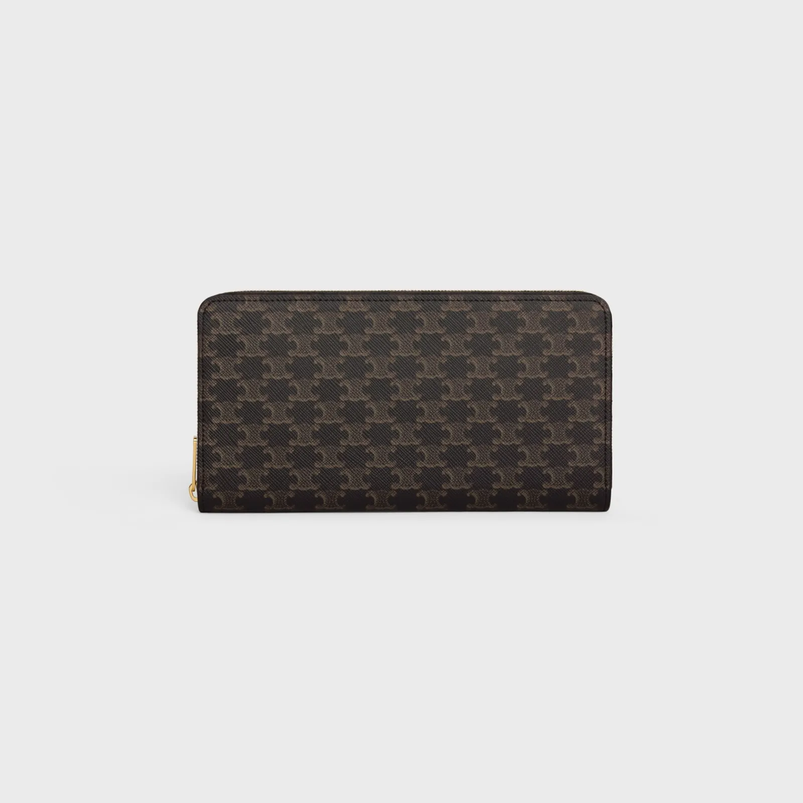 Clearance Large zipped wallet in Triomphe Canvas Women Triomphe Canvas | Triomphe Canvas