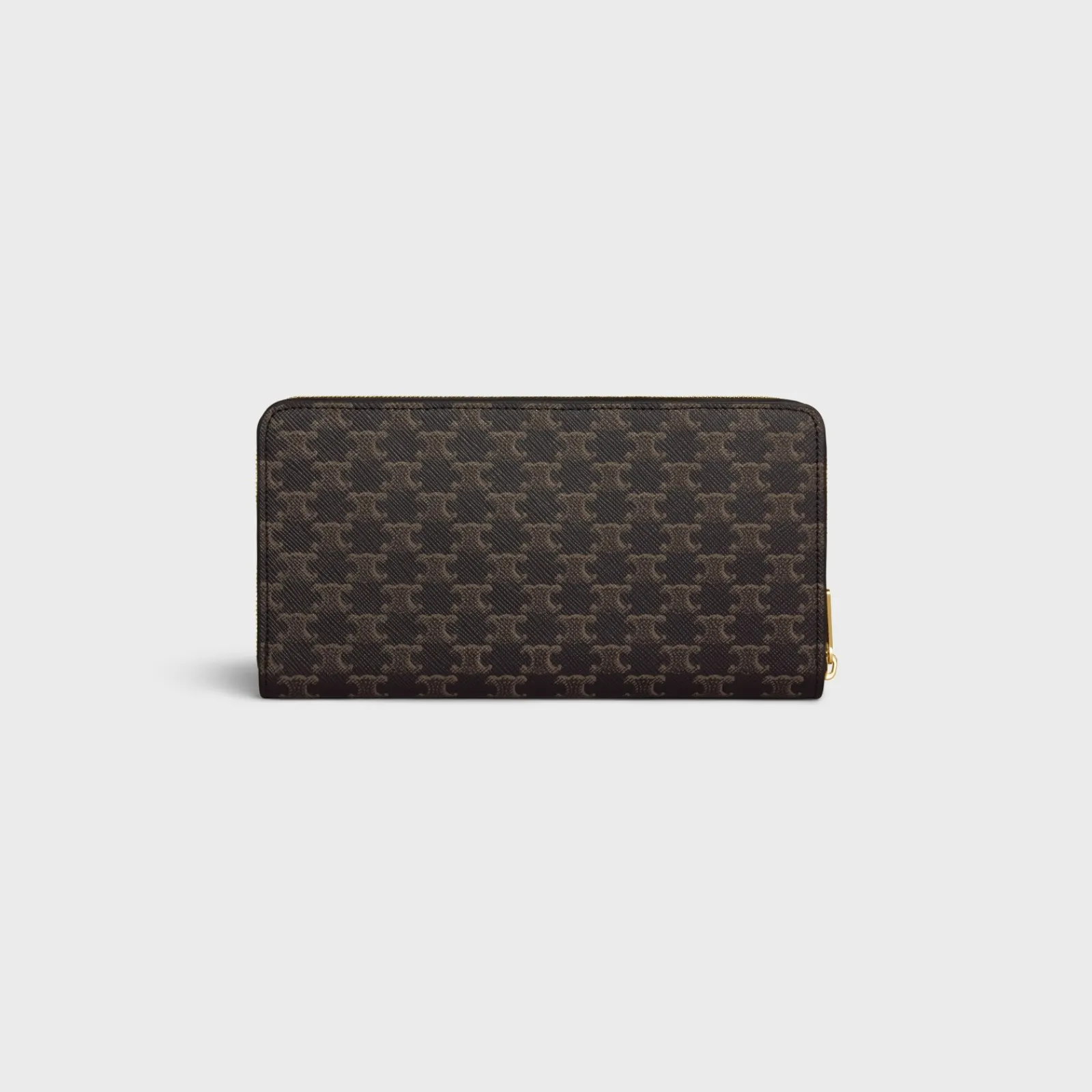 Clearance Large zipped wallet in Triomphe Canvas Women Triomphe Canvas | Triomphe Canvas