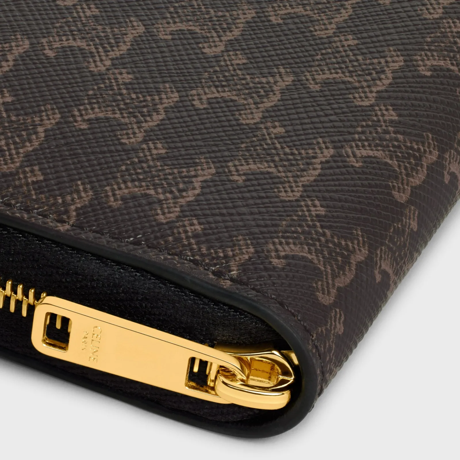 Clearance Large zipped wallet in Triomphe Canvas Women Triomphe Canvas | Triomphe Canvas