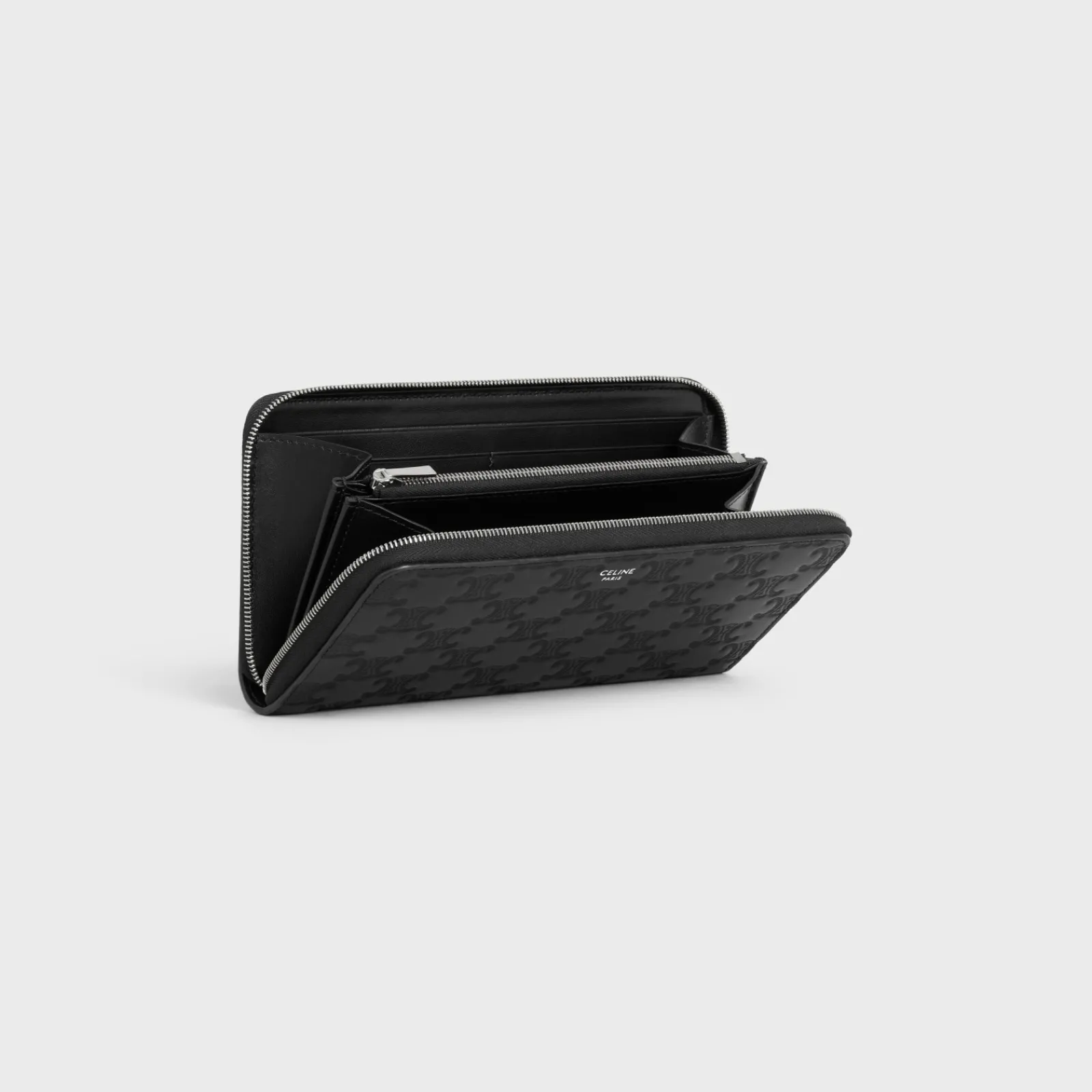Best Large Zipped Wallet Triomphe L.Embossed Calf T.Emb Essentials | Categories·Allets