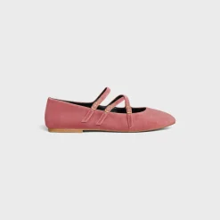 Best LES BALLERINES CRISS-CROSS BABIES BALLERINA in VELVET Women Loafers And Flats