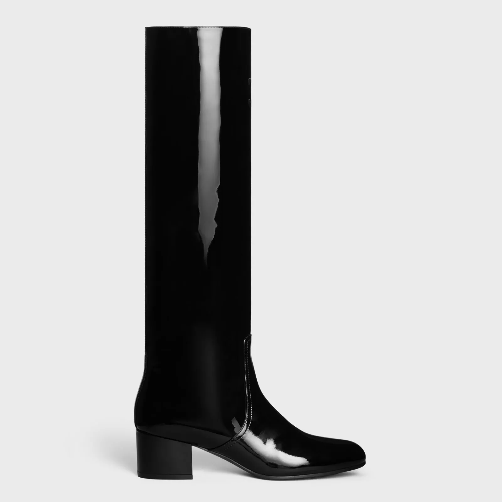 Sale LES BOTTES TRIOMPHE HIGH BOOT in PATENT CALFSKIN Women Boots And Ankle Boots