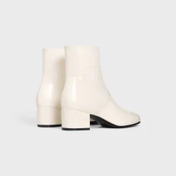 Online LES BOTTES TRIOMPHE ZIPPED BOOT in PATENT CALFSKIN Women Boots And Ankle Boots