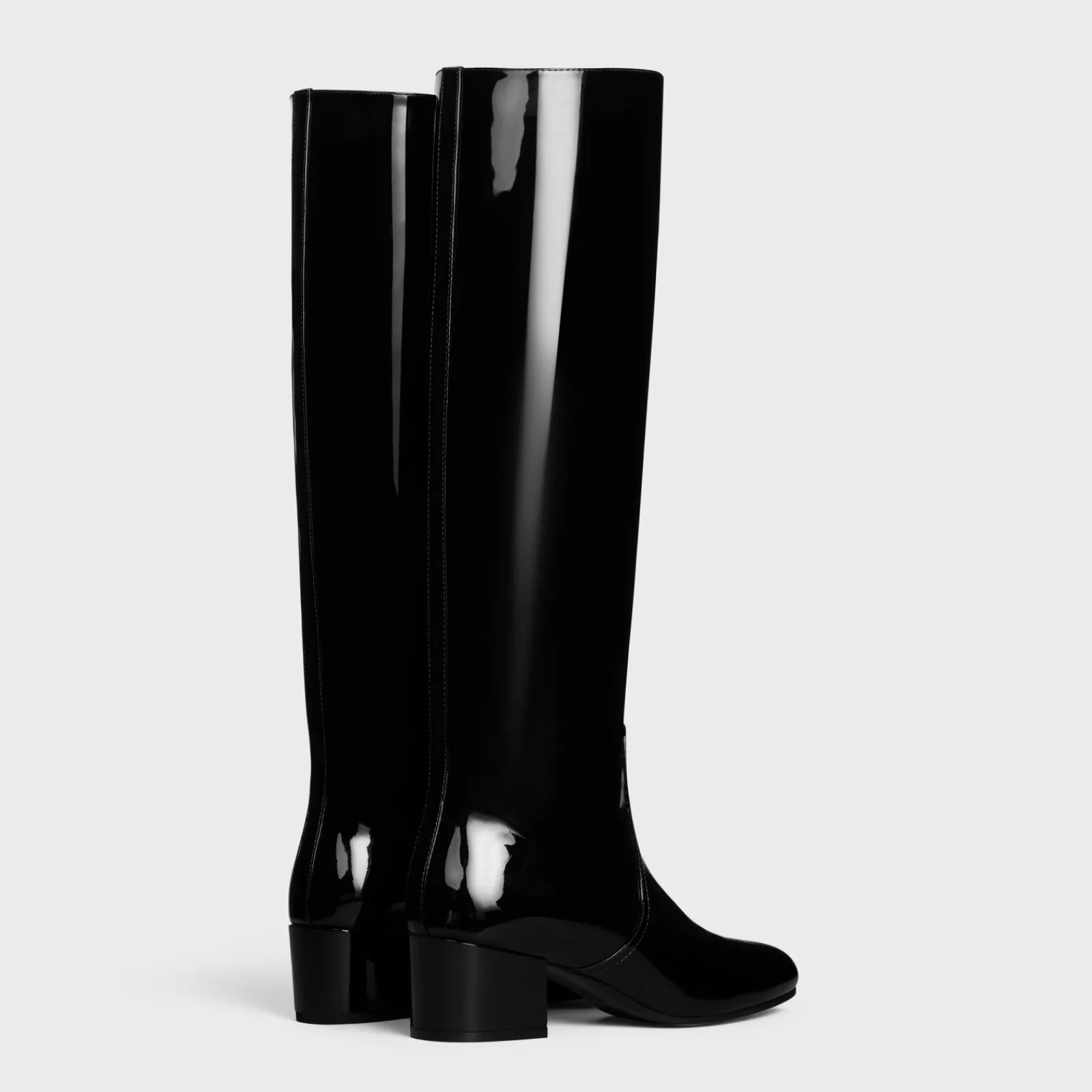 Sale LES BOTTES TRIOMPHE HIGH BOOT in PATENT CALFSKIN Women Boots And Ankle Boots