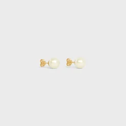 Best Les Perles Earrings in Resin Pearls and Brass with Gold Finish Women Other Lines | Categories·Earrings