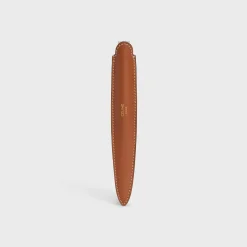 Online Letter Opener in Steel and calfskin CASE Stationery