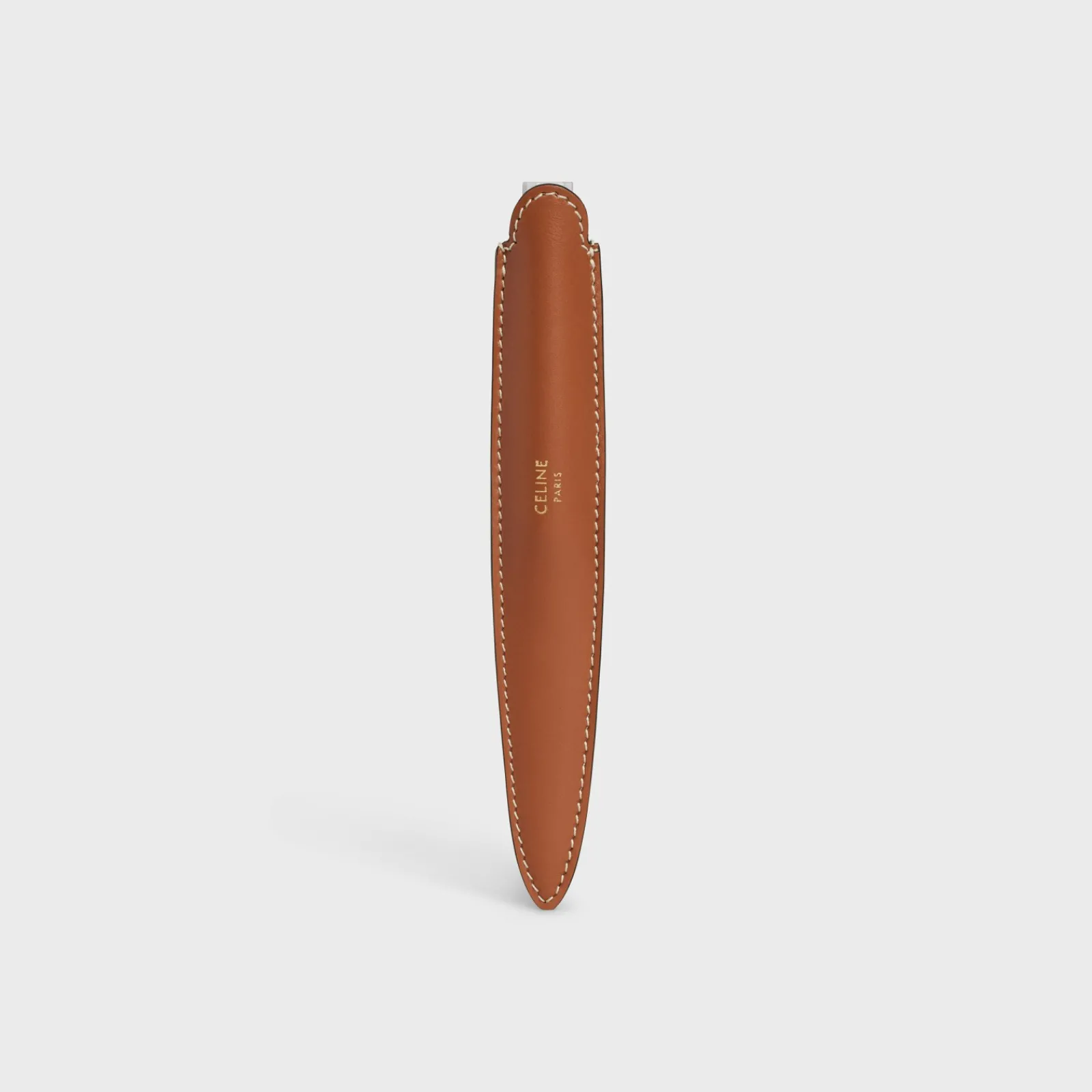Online Letter Opener in Steel and calfskin CASE Stationery