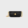 New LIPSTICK CASE ON CHAIN IN NILOTICUS CROCODILE Beauty Accessories | Travel