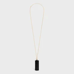 Clearance LIPSTICK NECKLACE IN NILOTICUS CROCODILE Beauty Accessories