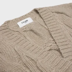 Hot long cardigan in wool, cashmere and silk Women Knitwear